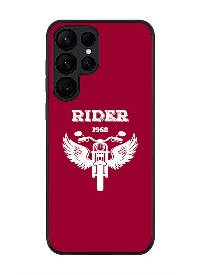 Stylizedd For Samsung Galaxy S25 Ultra 5G Case,Slim fit Camera Protection, Shockproof Thin Phone cover  - Rider 1968 - Image 1