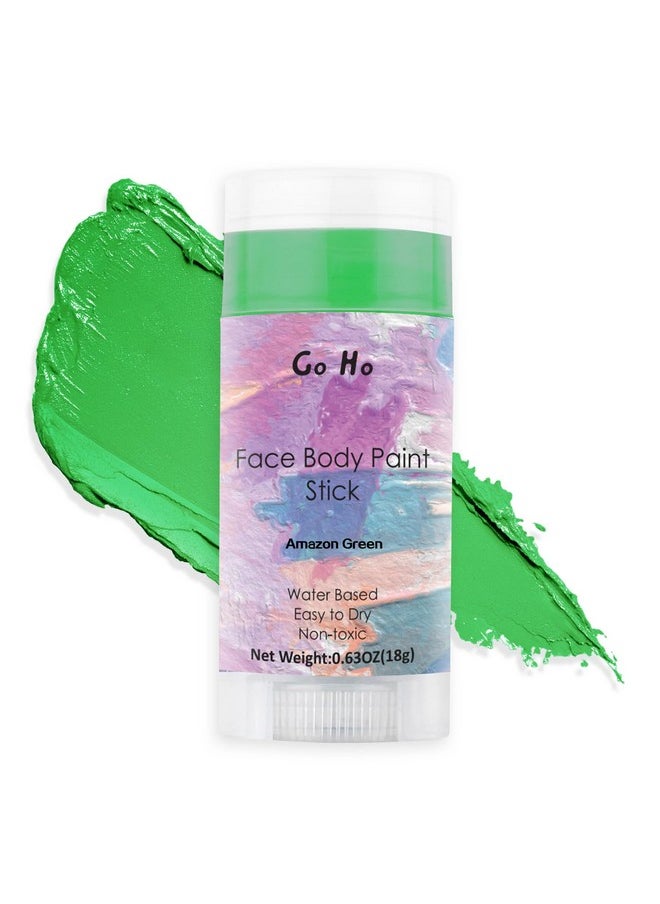 Water Based Amazon Green Face Body Paint Stick,Non-Toxic Face Painting,Easy-To-Use Facepaint For Halloween Costumes Cosplay Sfx Hulk Gamora Witch Makeup,0.63Oz - pzsku/Z5591090518C4668A595CZ/45/_/1734437535/e5a6a6c5-8a71-421b-9cbb-75b5b0d897ca