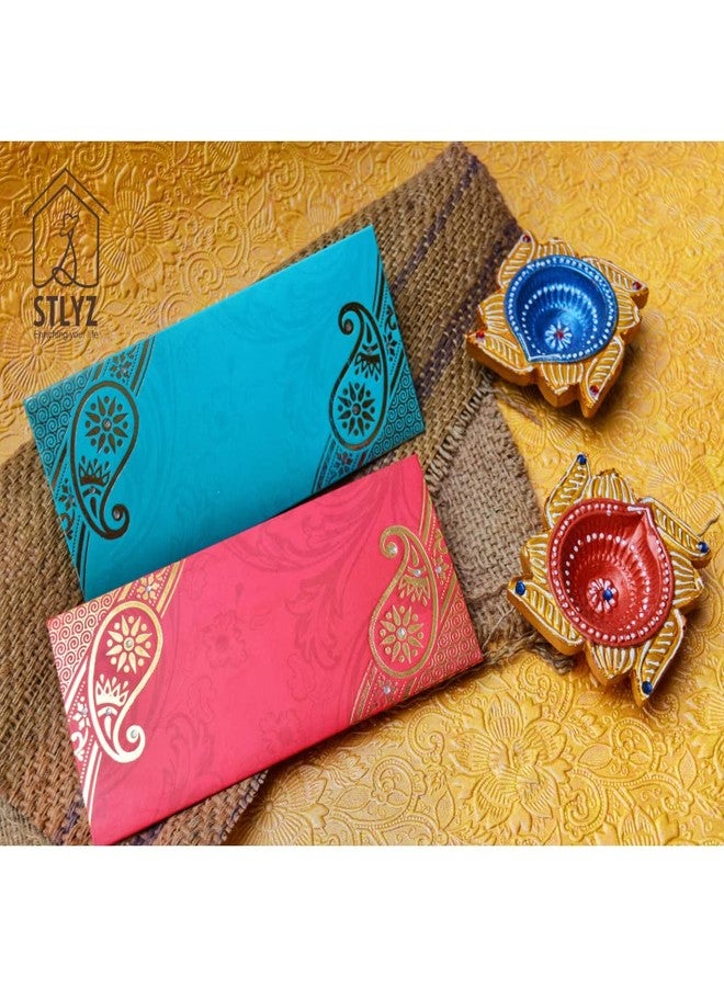 STLYZ مغلفات هدايا نقود من تصميم STLYZ (عبوة من 20 مغلفًا) مصنوعة يدويًا، مثالية لحفلات الزفاف وأعياد الميلاد. - Image 1