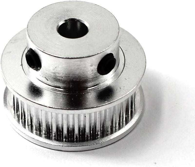 Flomore Timing Belt Pulley 40 teeth 6.35mm Bore For 3D Printer CNC 6mm Width Belt Pack of 4 (Wrench Included) - Image 3