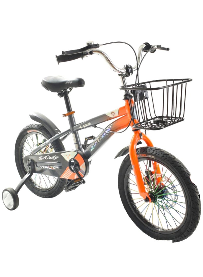 Toy Box Kids Bike With Front Basket Size 16 Bicycle for Kids For 5+Years - Image 2
