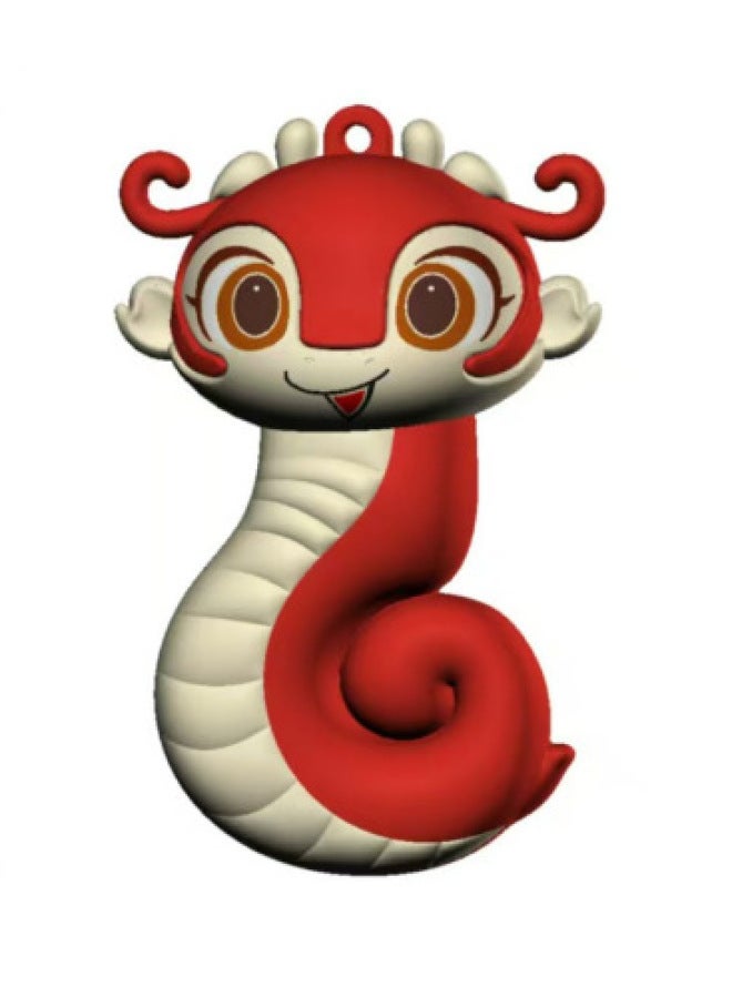 Year Of The Snake Zodiac U Disk Enterprise IP Image Doll Hand Accompanied Cartoon USB High Speed IP Image Doll U Disk Wholesale-Color:[zodiac Gift] Cartoon Doll U Disk - Invoice Can Be Issued - Data Can Be Copied-Capacity:USB2.0 8GB  - Image 1