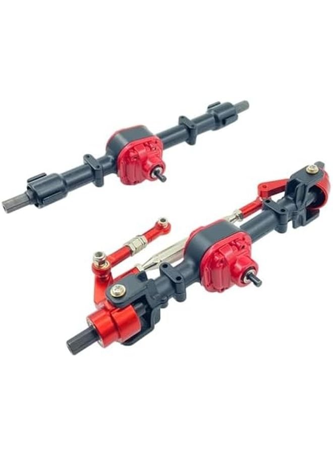 مجموعة محور أمامي خلفي من سبيكة الفضة B لترقية سيارات التحكم عن بعد 1 12 مقياس MN D91 D96 99S FJ45 - Image 4