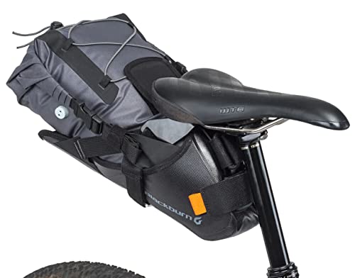 Blackburn Outpost Elite Universal Seat Pack and Dry Bike Bag (Black/Grey, One Size) - Image 3