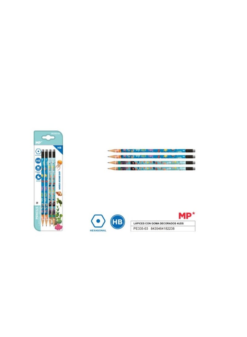 MP Pensils HB 4pcs - Image 2