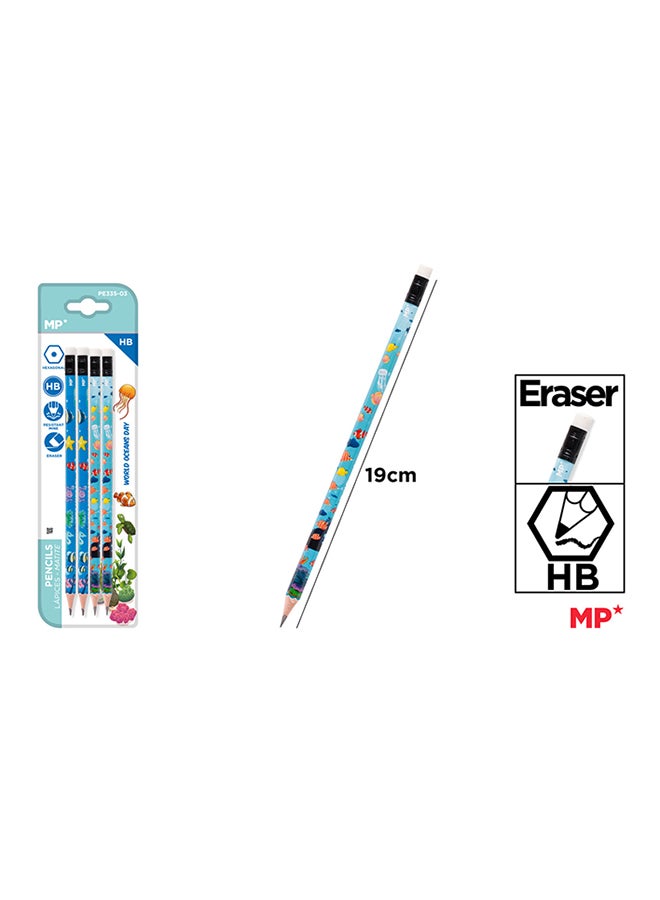 MP Pensils HB 4pcs - Image 1