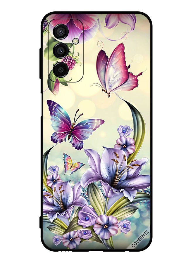 Covernex Protective Case Cover For Samsung Galaxy M23 Beautiful Flowers & Butterflies - Image 1