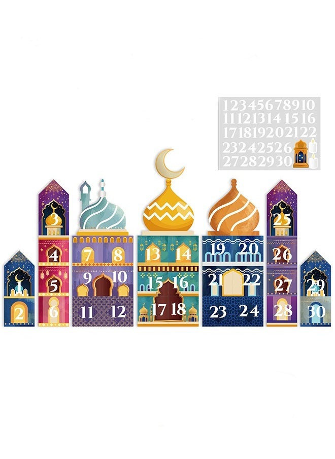 Eid al-Adha Decorations,Eid al-Adha Advent Calendar,30 Day Calendars for Crafts and Filling Children DIY  Gift Boxes Children - https://f.nooncdn.com/p/pzsku/Z55916F1274C3B02CD3EEZ/45/1746226681/88e7f209-a9cf-4a3f-8267-d83dff79eea6.jpg?width=original