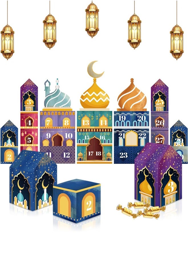 Eid al-Adha Decorations,Eid al-Adha Advent Calendar,30 Day Calendars for Crafts and Filling Children DIY  Gift Boxes Children - https://f.nooncdn.com/p/pzsku/Z55916F1274C3B02CD3EEZ/45/1746226681/b1bd022d-98e7-4685-807c-fec9096a131d.jpg?width=original
