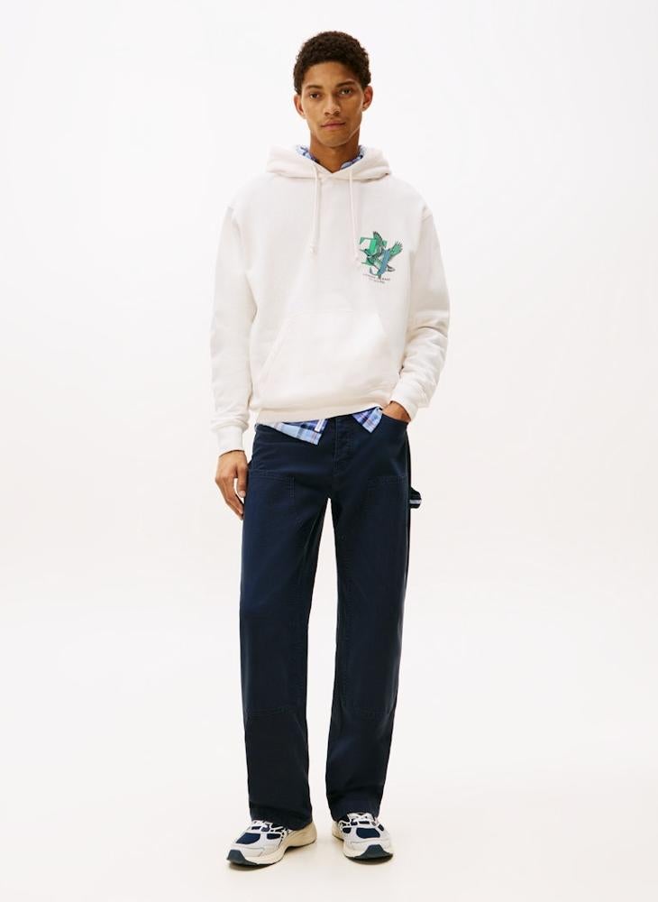TOMMY JEANS Back Graphic Relaxed Hoody - Image 4