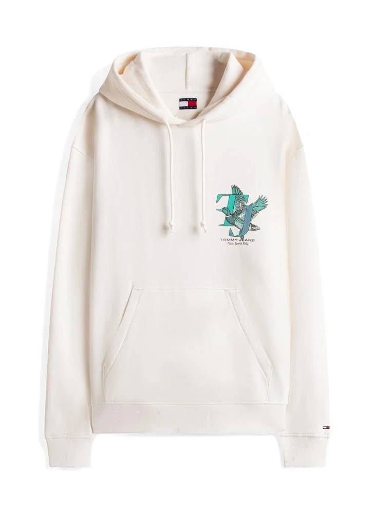 TOMMY JEANS  Back Graphic Relaxed Hoody for Men | Best Price UAE