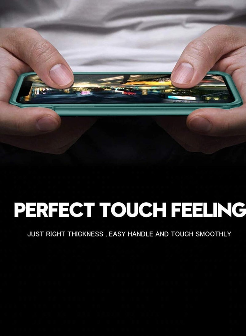 Wtech Honor 200 Pro 5G 2024 Premium Liquid Silicone Case Cover Dark Green - Image 5