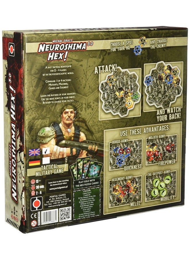 Pegasus Spiele Neuroshima Hex 3.0 Board Game - Image 2