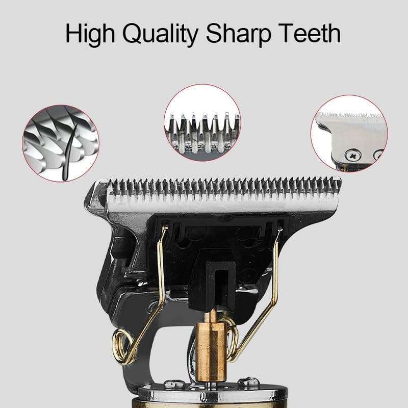 Zusaca Hair Clippers with Zero Gapped Baldheaded TBlade Hair Trimmer with Close Cutting Cordless Hair clipper for men with 4 Guide Combs Brush Shaver For Men 1pc - Image 4