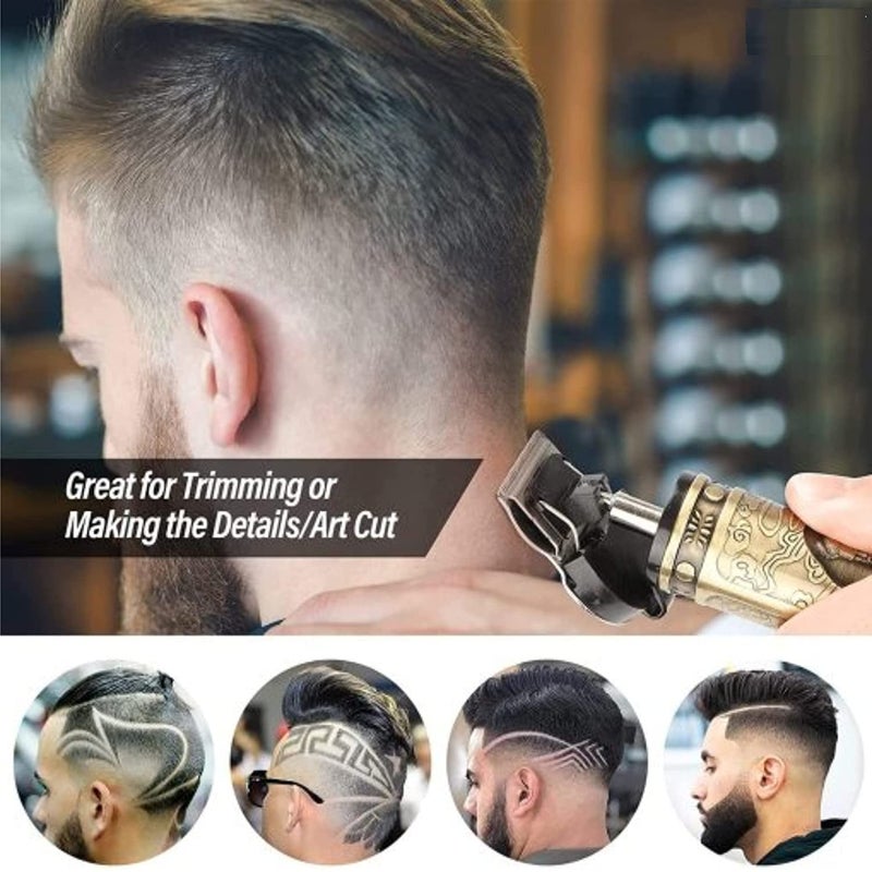 Zusaca Hair Clippers with Zero Gapped Baldheaded TBlade Hair Trimmer with Close Cutting Cordless Hair clipper for men with 4 Guide Combs Brush Shaver For Men 1pc - Image 5