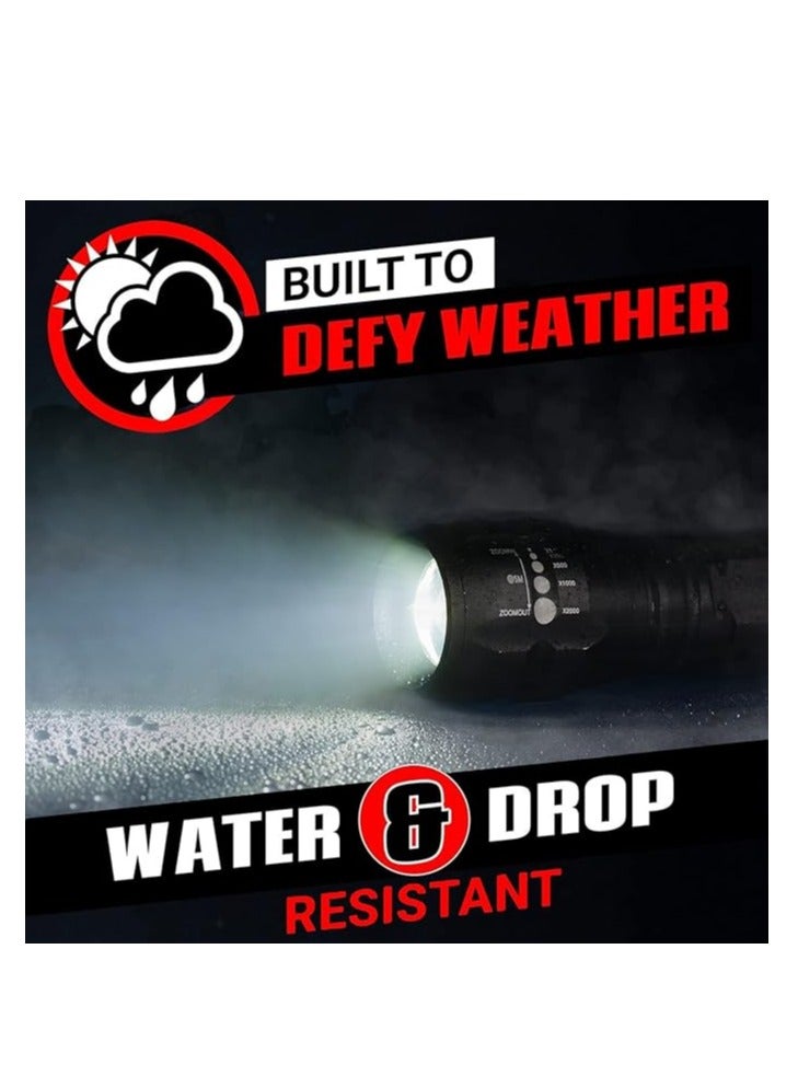 GearLight LED Flashlights - Mini Camping Flashlights with High Lumens, 5 Modes, Zoomable Beam - Powerful, Bright, and Versatile Tactical Flash Light for Outdoor and Home Use - Image 5