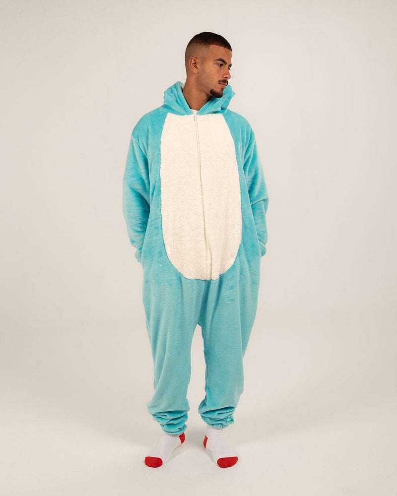 In Your Shoe Blue Bear Onesie - Image 3