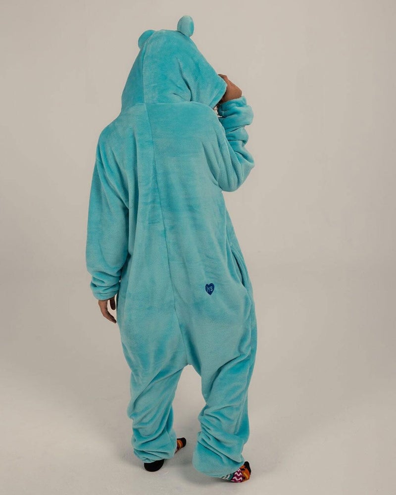In Your Shoe Blue Bear Onesie - Image 5