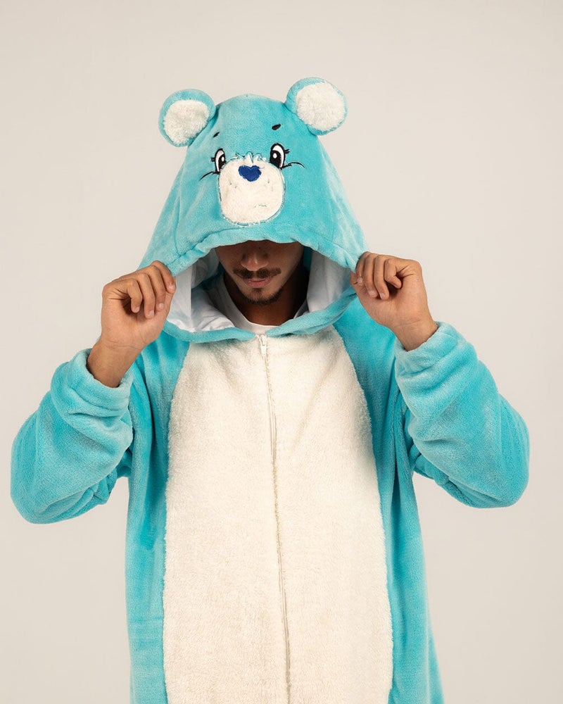 In Your Shoe Blue Bear Onesie - Image 1