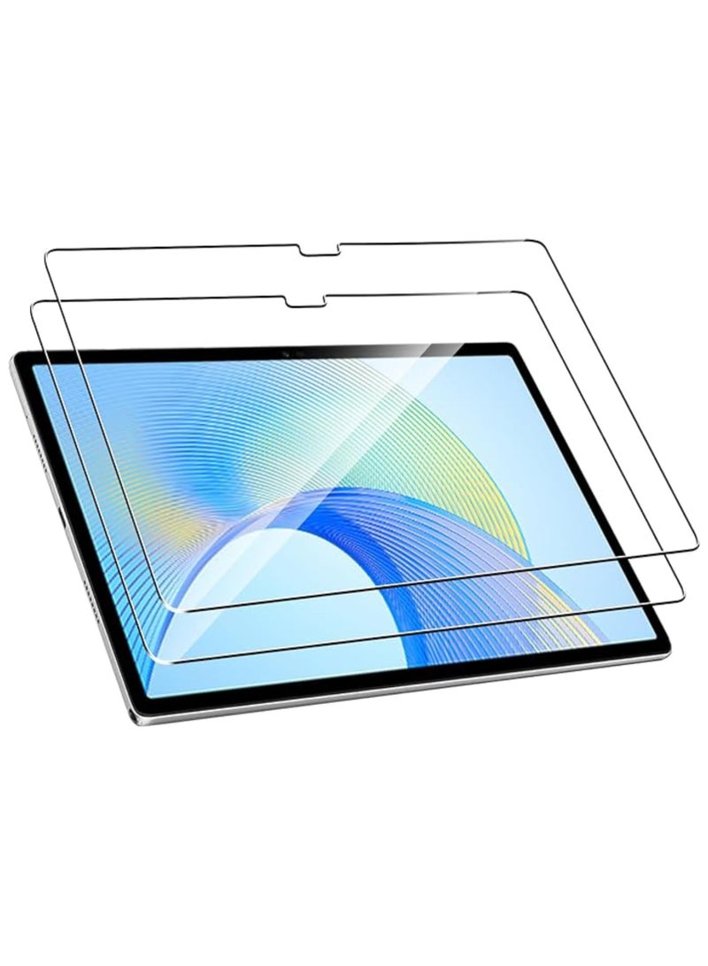 Two piece of Tempered Glass Screen Protector Compatible with Honor Pad X9A