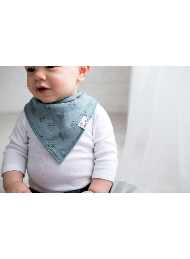 Copper Pearl 6 Pack Soft Cotton Baby Bibs for Drooling and Teething, Absorbent Drool Bibs for Baby Boy, Adjustable to Fit Newborns to Toddlers, Tons of Styles (Rider Set) - Image 5