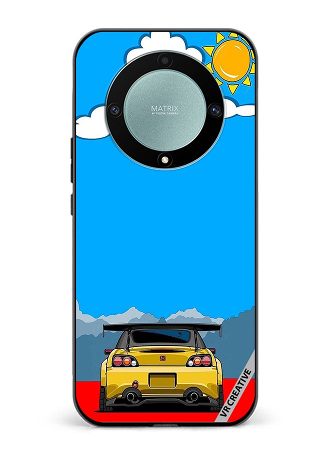 VR CREATIVE غطاء حماية لهاتف Honor X9b بتصميم سيارة متعدد الألوان - Image 1