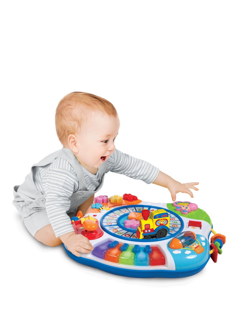 Winfun Letter Train & Piano Activity Table – Alphabet Learning, Music & Sensory Play for Toddlers | Early Learning with Lights, Sounds & Activity Center for Kids | For Toddler 12 Months+ - Image 2