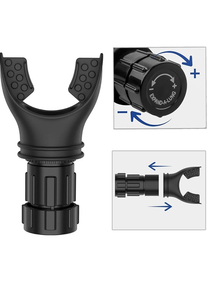 كابتن تيك Spirometry Breathing Exercise Device, Lung Exerciser Device with Adjustable Resistance, Boost Lung Capacity u0026 Abdominal Strength, Inspiratory Muscle Trainer Device O2 Lung Trainer - Image 3