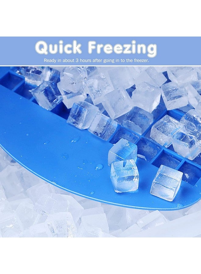 Clazkit Silicone Ice Cube Tray Size : 160 -Square [Multicolor] Pack of 1 - Image 5