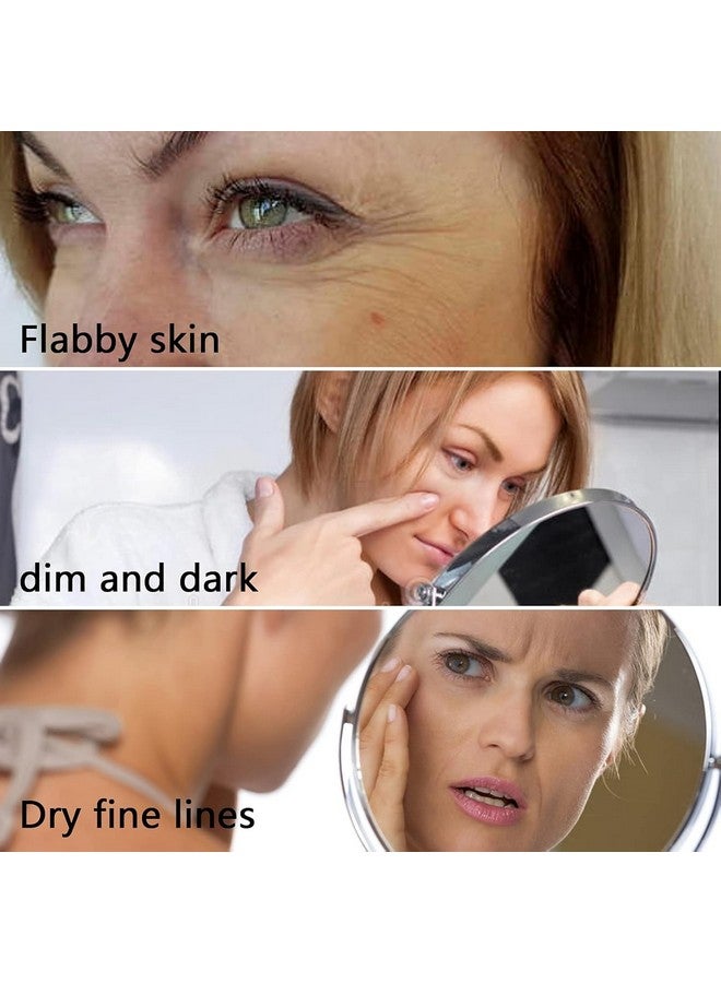 Deoxys 5 Pcs Gold Gel Collagen Facial Masks Gold Face Mask Moisturizing Facial Sheet Patch Deep Tissue Rejuvenation and Hydrates Skin - Image 5