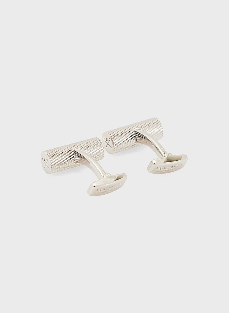 Hackett Solid Cylinder Bar Cufflinks