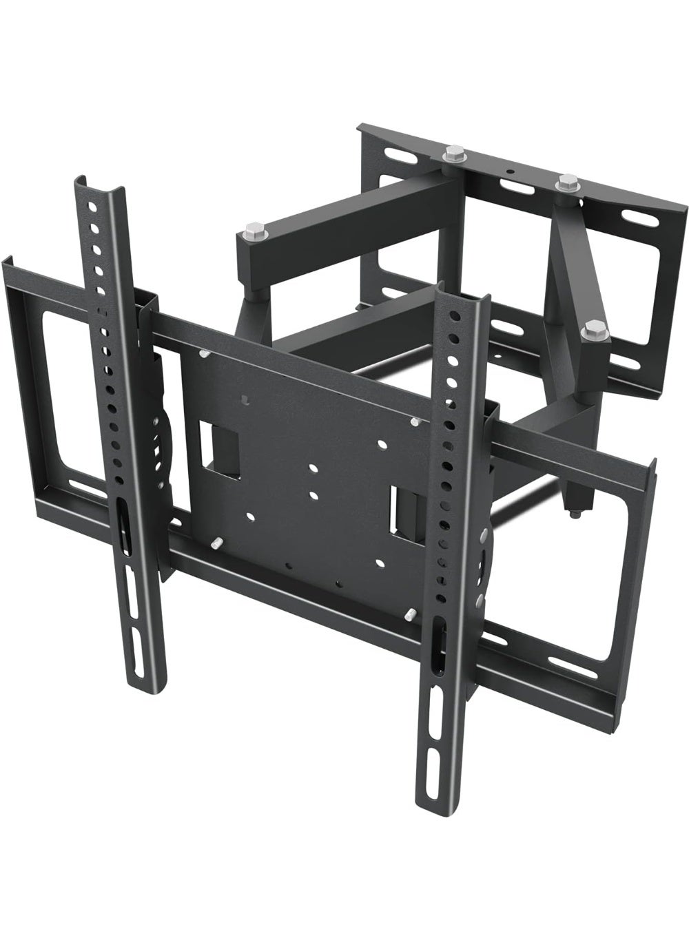 TV Wall Mount Stand for 32-75 Inch TVs - Dual Articulating Arms, Tilt Swivel Extension Wall Mount TV Bracket for Flat Curved LED LCD Screen TVs, Universal Stand Holds Up to 50kg