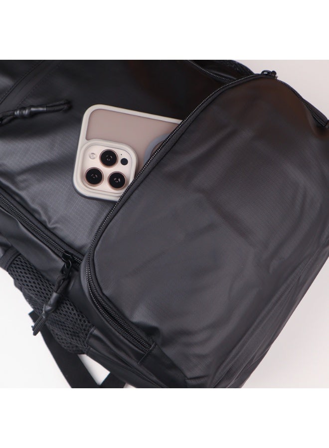 Premium Imported Waterproof LT4 Black Laptop Bag – Unisex | Soft Touch, Multi-Pocket Design - Image 4