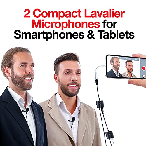 IK Multimedia iRig Mic Lav Compact Lavalier for Smartphones and Tablets (Two-Pack) - Image 2
