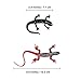 NAKIMO Plastic Lizard Toys Artificial Model Reptile Realistic Rubber Lizard Animal Figures for Halloween Party Decoration Practical Joke and Educational Toys 12Pcs - Image 4