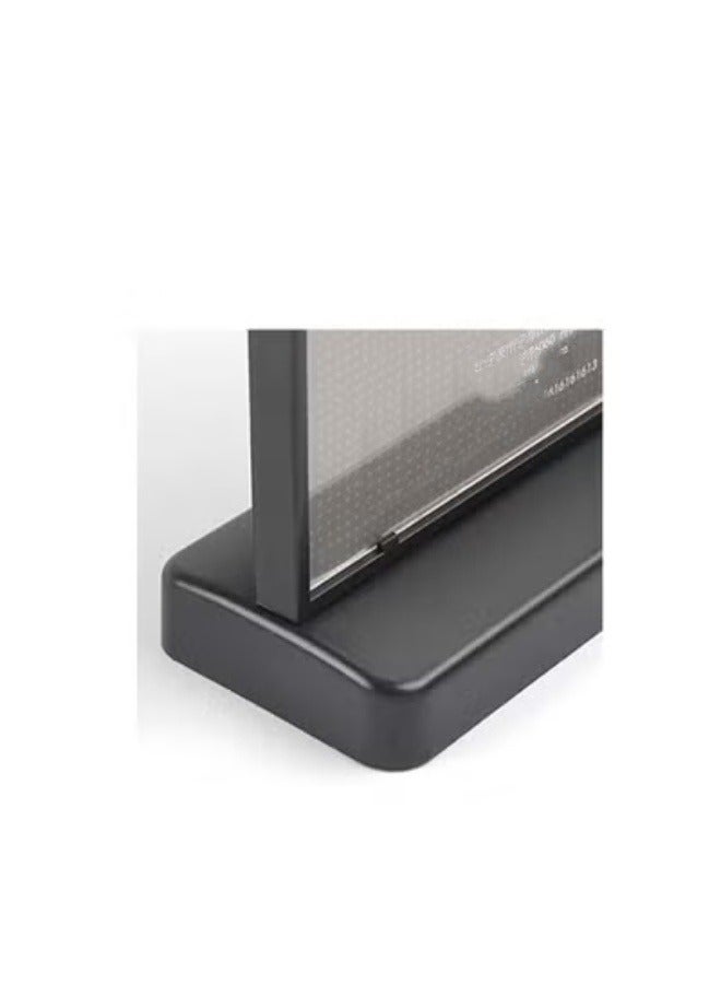 Eckek حامل لافتات من بلاستيك ABS، حامل لافتات على شكل حرف T لعرض القوائم - Image 4