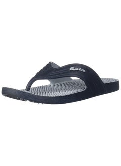 Bata Bata Men's ALFRED TH Slippers (8729391_NAVY_9 UK)  - Image 1