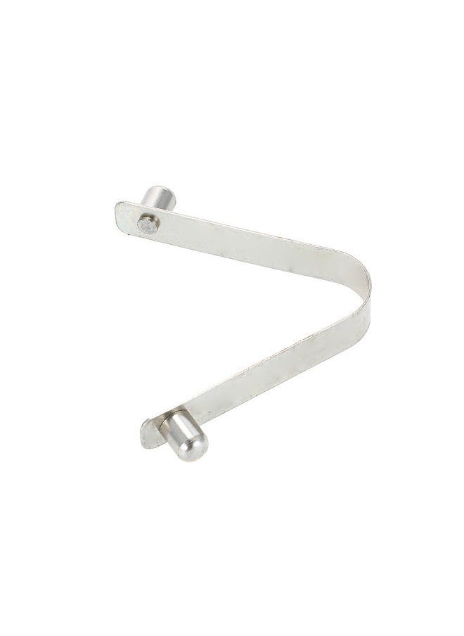 Generic - 6pcs Kayak Paddle Spring Clips Tent Pole Clips Push Button Spring Snap Clip Locking Tube Pin 9mm double pin solid buttons - Image 1