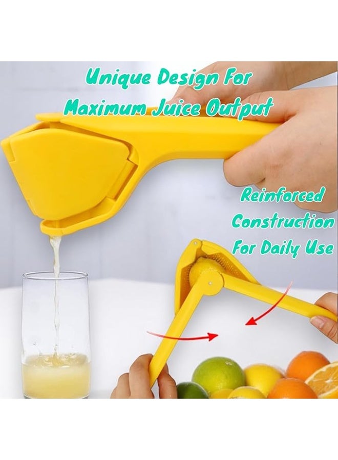 1 PCS Lemon Fluicer Easy Squeeze Manual Lemon Juicer That Folds Flat for Space-Saving Storage for Extracting the Most Juice Possible for Fruit  - Image 4