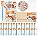 Gosodeny 28 Set Basketball Party Favor Set with Mini Hoop Pens Stickers Exchange Cards and Gift Bags Bulk Gifts Sports Birthday Goodie Bag Fillers for Adult - Image 2