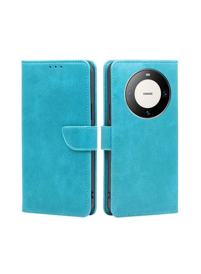 S-TOP Case For Huawei Mate 60 Pro / Pro+ Calf Texture Buckle Flip Leather Phone Case - Image 1