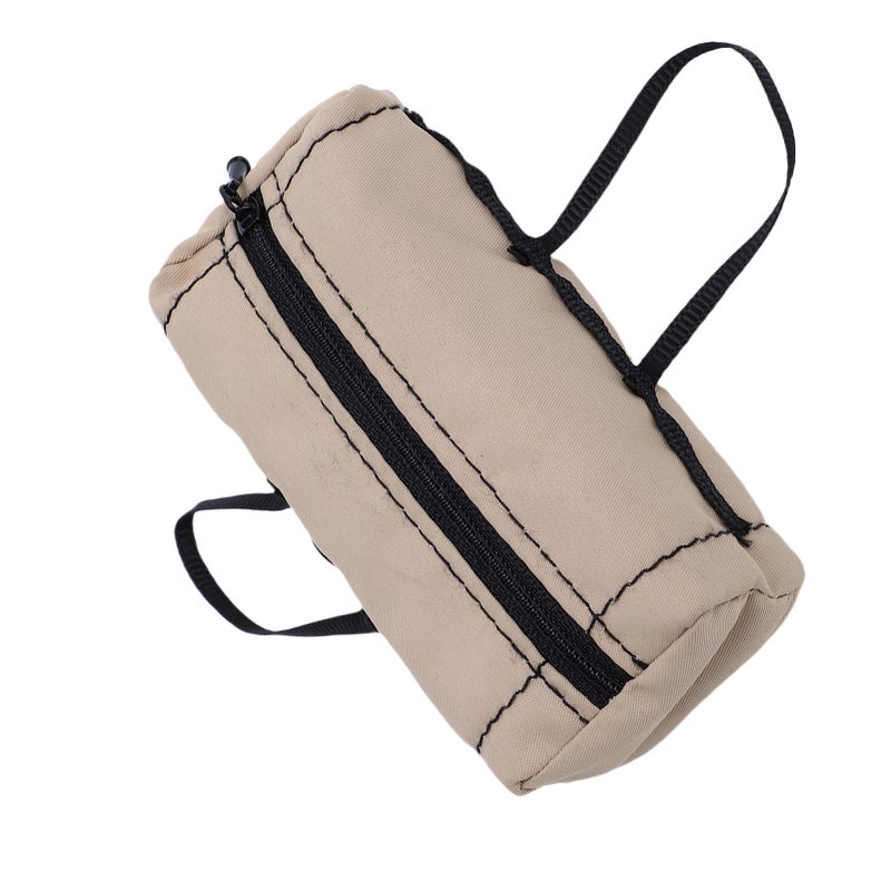 RC Crawler Luggage Bag: Khaki Polyester 1/10 Scale - Highly Realistic Details Diy Customizable Stickers for SCX10 D90 RC Crawlers - Image 3