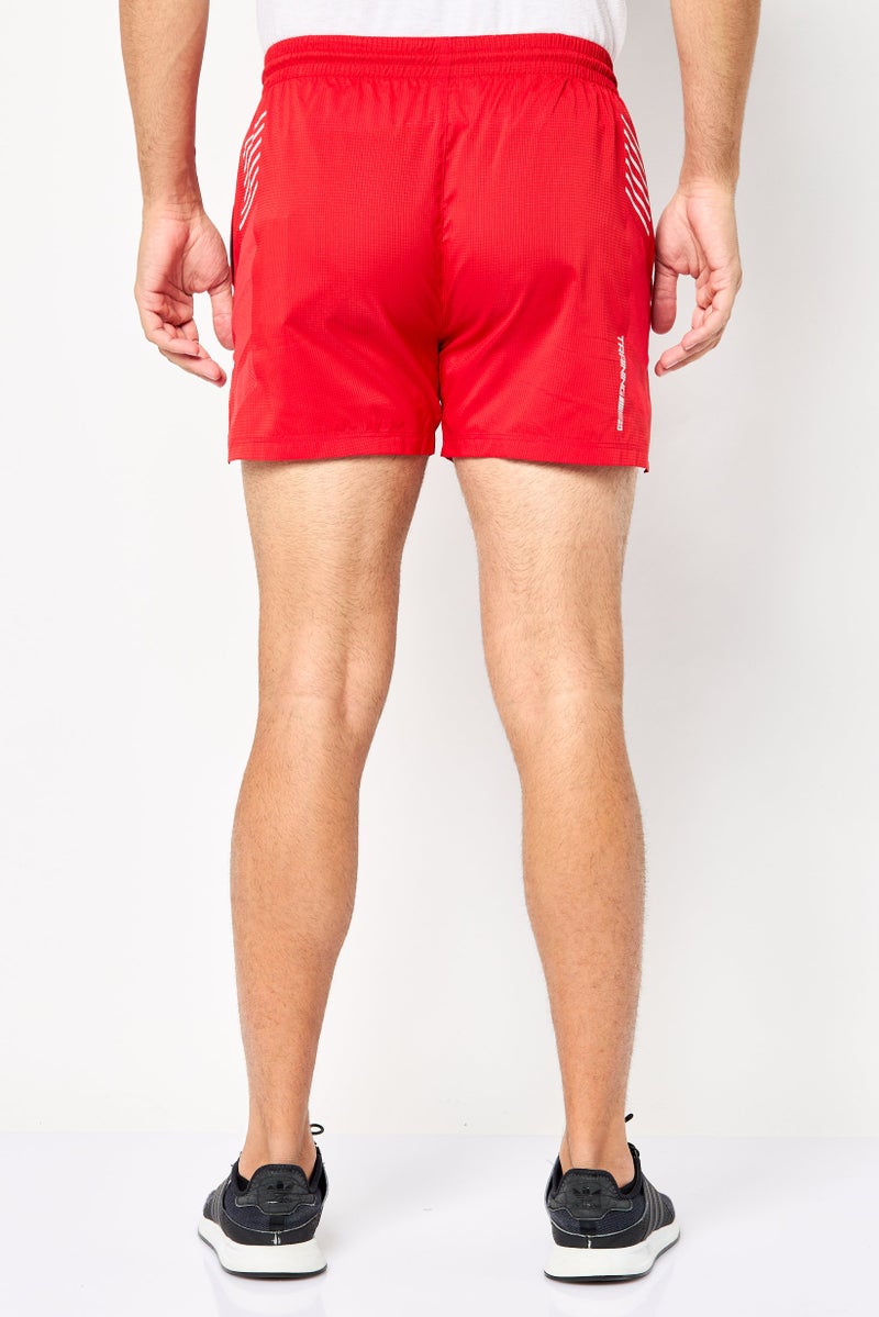 Scuderia Ferrari Men Sportswear Fit Training Shorts, Red  - Image 2