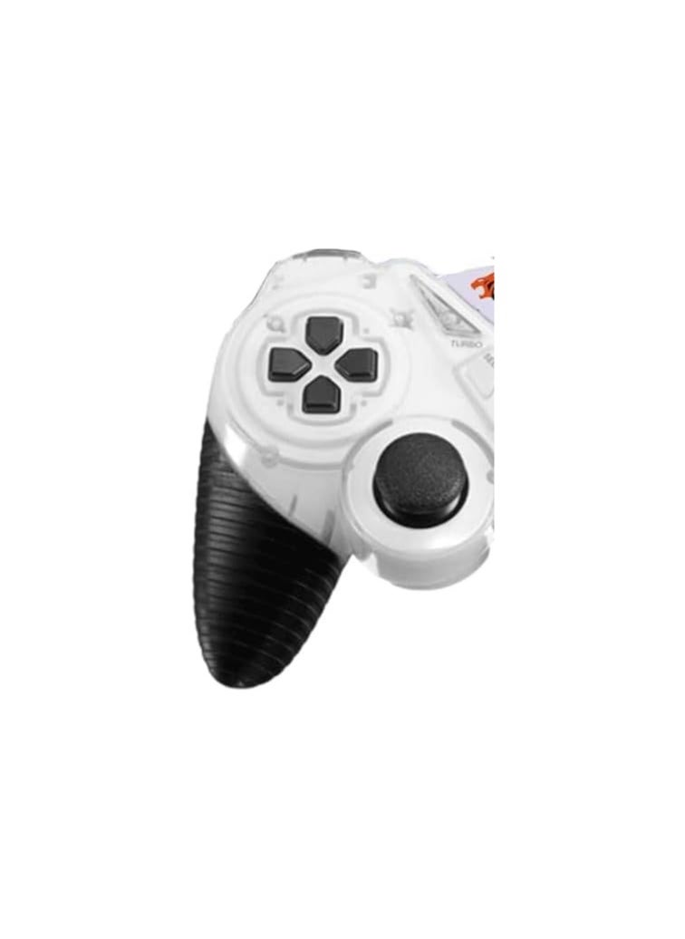 Cougar - COUGAR-EGY (9082) USB Wired Double Gamepad Turbo Controller with Vibration Function For PC or Laptop, 1.5 Meter (RED&WHITE) - Image 1