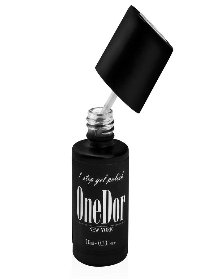 OneDor One Step Gel Polish UV Led Cured Required Soak Off Nail Polish (Matte Top Coat) - Image 1