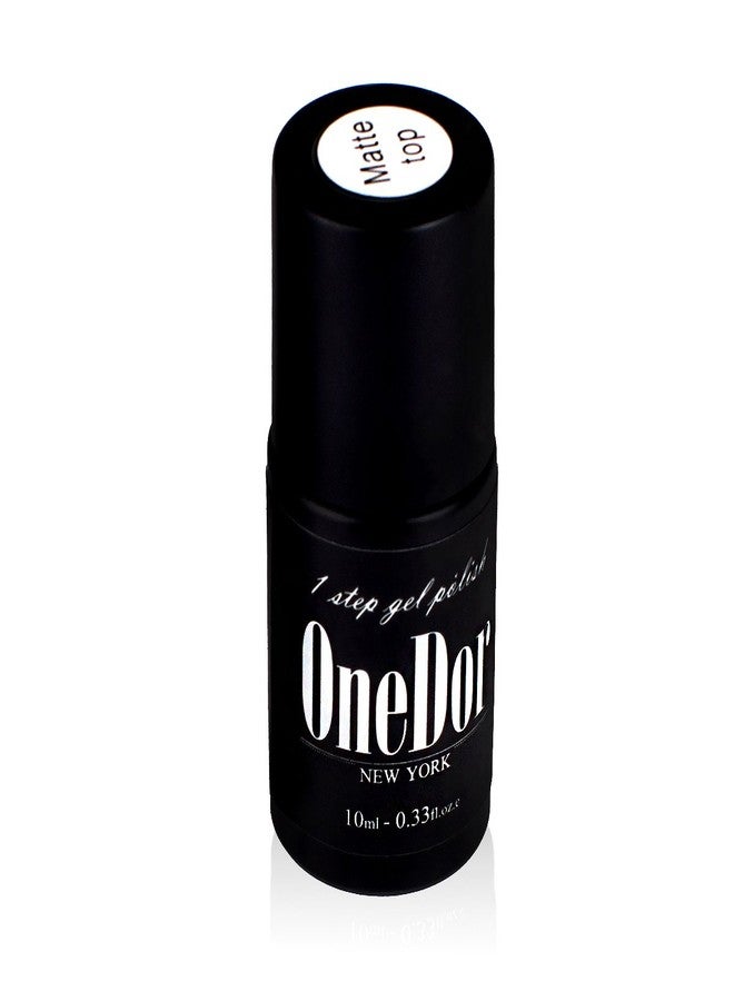 OneDor One Step Gel Polish UV Led Cured Required Soak Off Nail Polish (Matte Top Coat) - Image 2