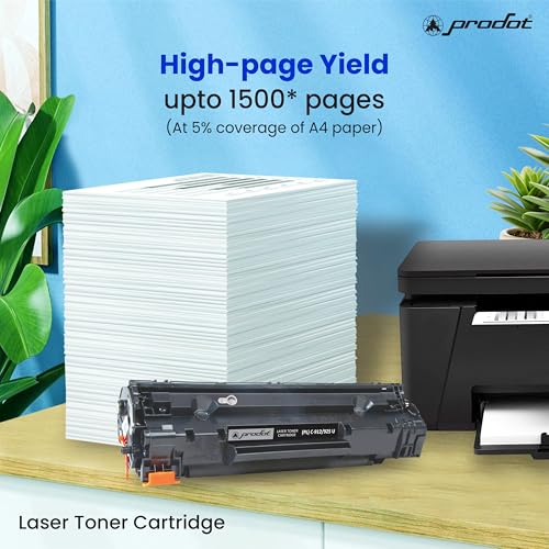 ProDot 912/925 Toner Cartridge Replaces Canon CRG 912/925, HP CE285A Compatible with Canon LBP 3018/3050/3100/3108/3150 HP P1102/P1102w/M1132/M1212 I 1500 Page Yield I 1 Year Warranty (1 PC) - Image 3