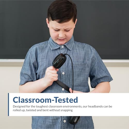Cyber Acoustics 3.5mm Stereo Headphones for PCs and Other 3.5mm Devices in The Office, Classroom or Home (ACM-6004) - Image 3