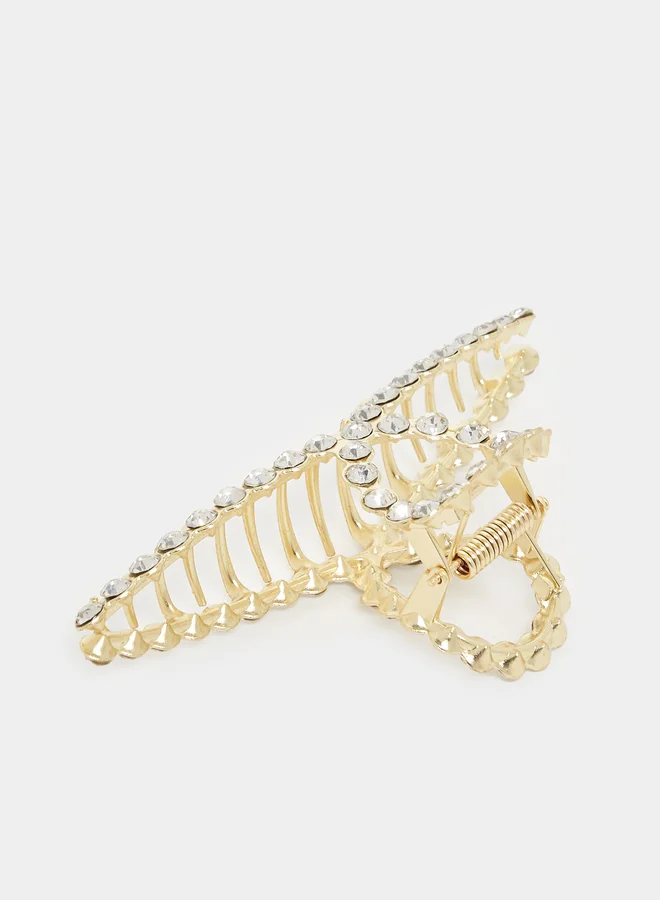 Styli Embellished Hair Claw