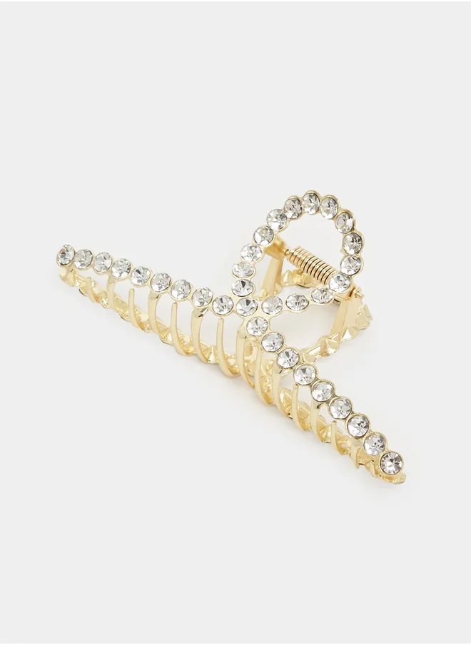 Styli Embellished Hair Claw
